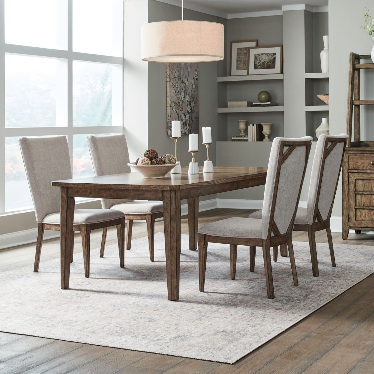 Carolina Park - Rectangular Table Set 5 Piece Dining Room Sets by Liberty Furniture - Walls Furniture & Mattress