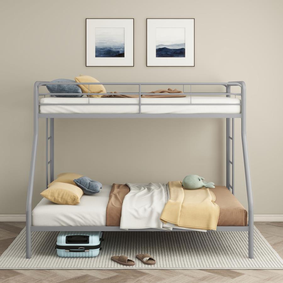 Carson - Metal Bunk Bed Bunk Beds by Coaster Fine Furniture - Walls Furniture & Mattress