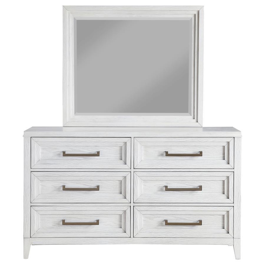 Marielle - 6 - Drawer Bedroom Dresser Dressers by CoasterEveryday - Walls Furniture & Mattress