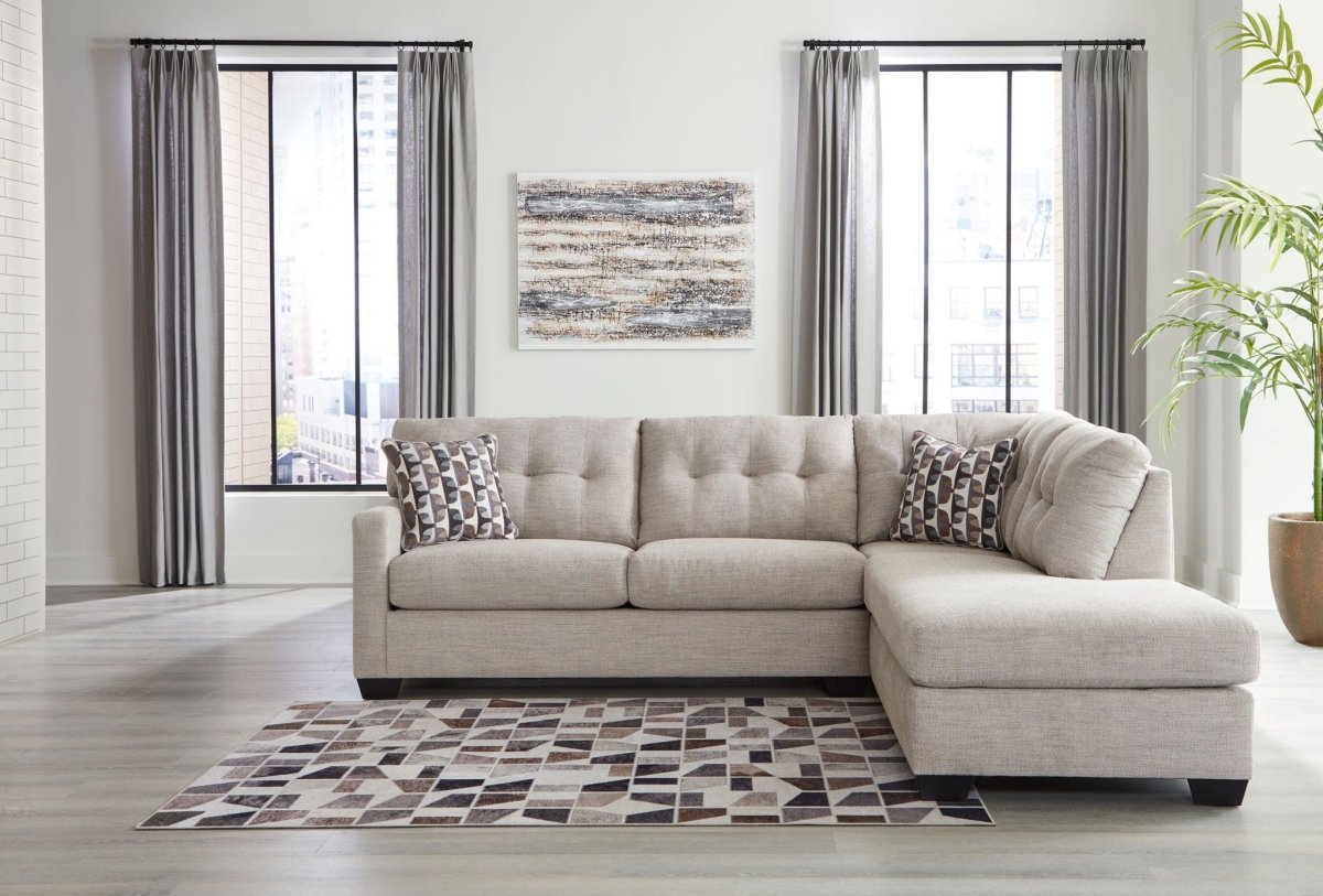 Mahoney - Sectional Stationary Sectionals by Signature Design by Ashley® - Walls Furniture & Mattress