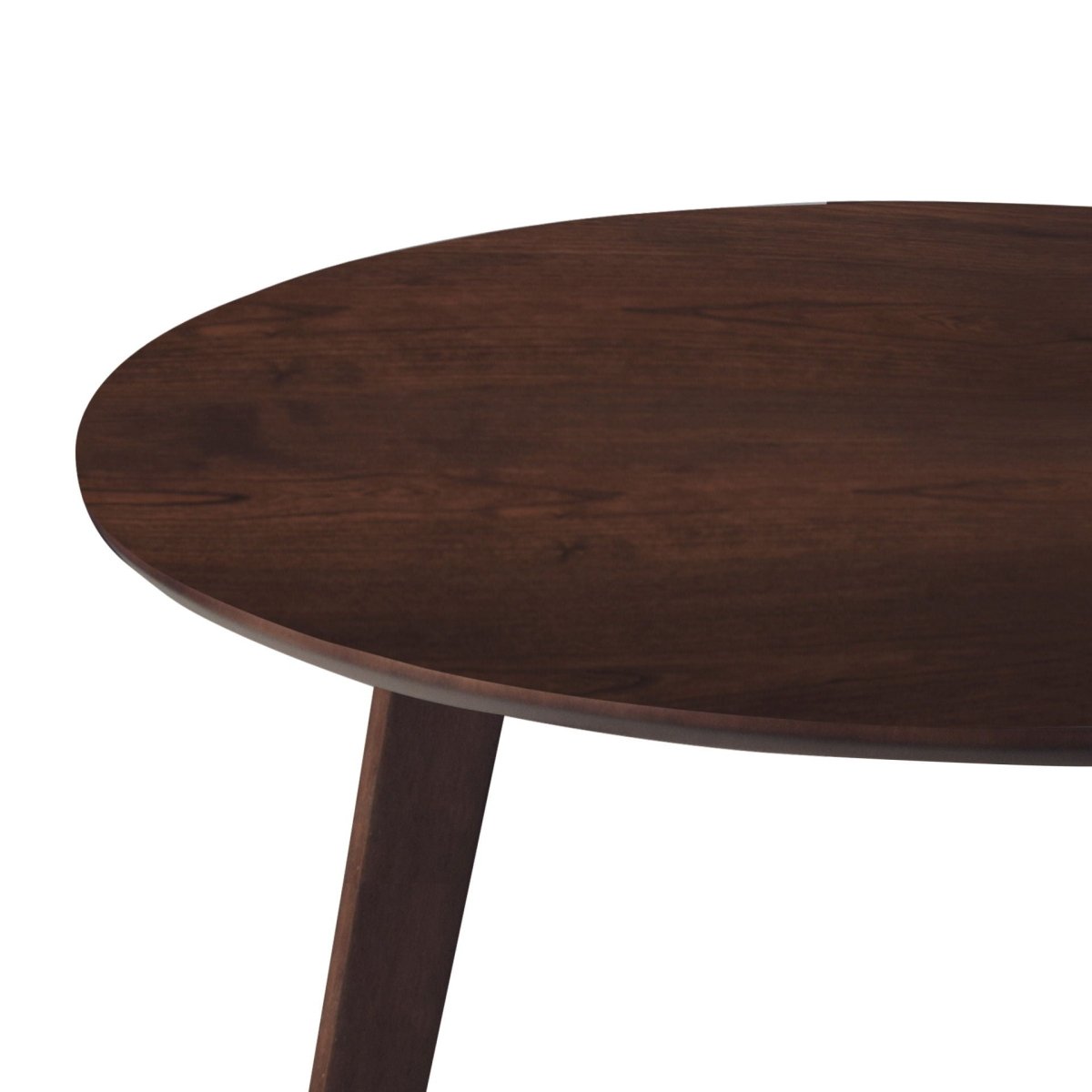 Tioga - 47" Round Table - Brown Cherry Dining Tables by New Classic - Walls Furniture & Mattress