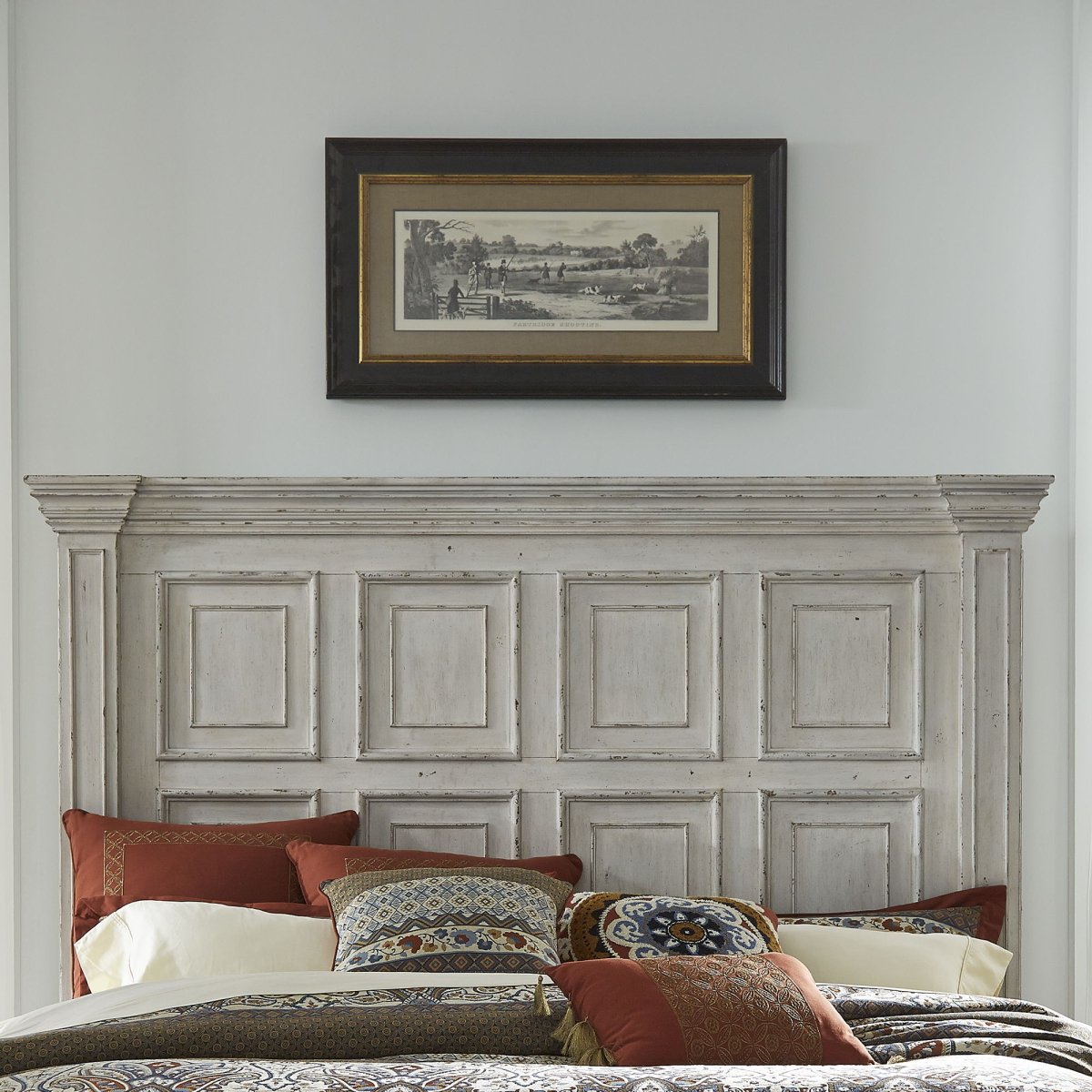 Big Valley - Mansion Headboard Panel Headboards by Liberty Furniture - Walls Furniture & Mattress