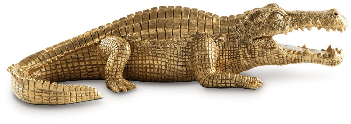 Lauretman - Sculpture - Antique Gold Finish Sculptures & Figurines by Signature Design by Ashley® - Walls Furniture & Mattress