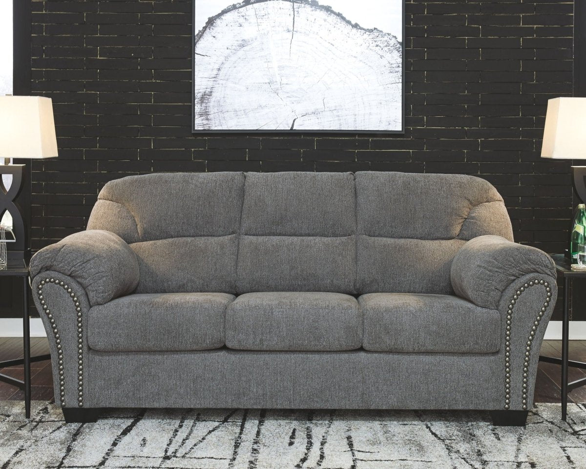 Allmaxx - Sofa - Pewter Stationary Sofas by Benchcraft® - Walls Furniture & Mattress