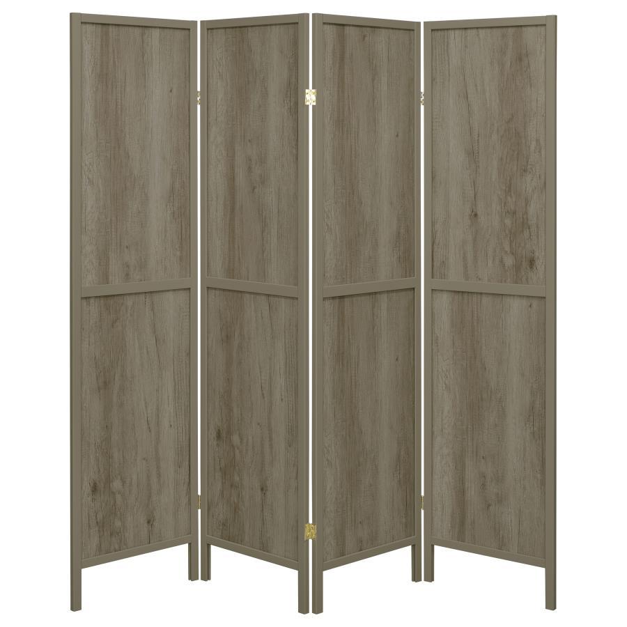 Deepika - 4 - Panel Room Divider Folding Screen Room Dividers by CoasterEveryday - Walls Furniture & Mattress