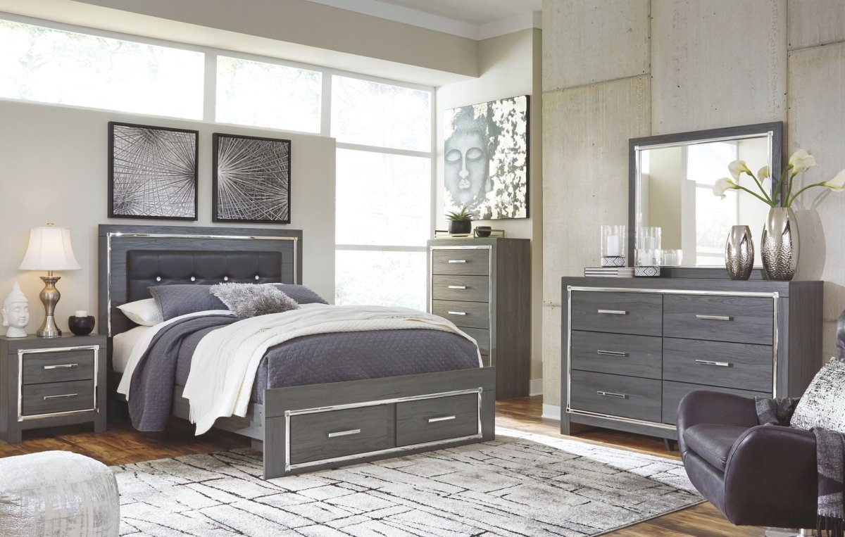 Lodanna - Storage Bed Set 7 Piece Bedroom Sets by Signature Design by Ashley® - Walls Furniture & Mattress