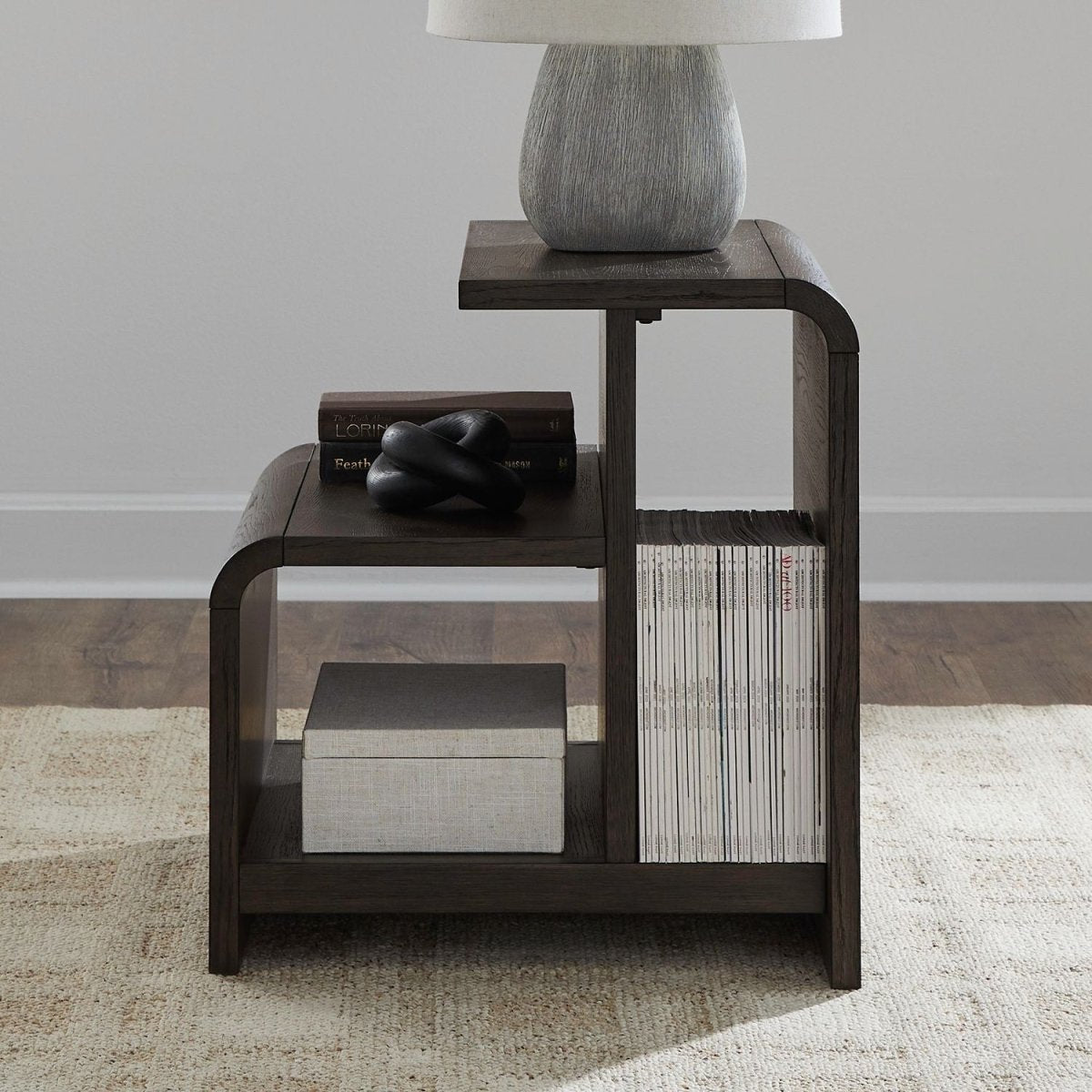 Perspectives - End Table - Brown End Tables by Liberty Furniture - Walls Furniture & Mattress