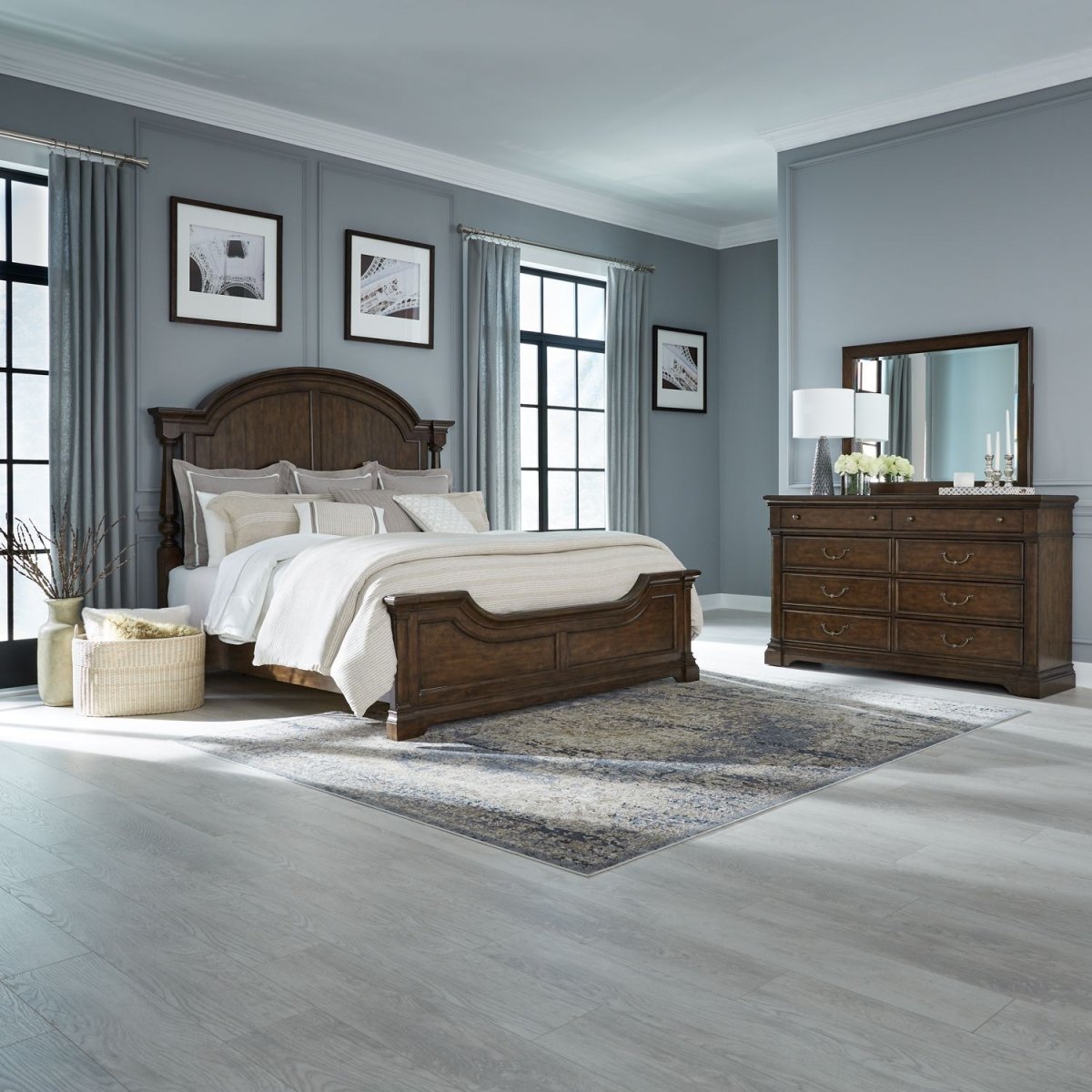 Arden Road - Poster Bedroom Set 3 Piece Bedroom Sets by Liberty Furniture - Walls Furniture & Mattress