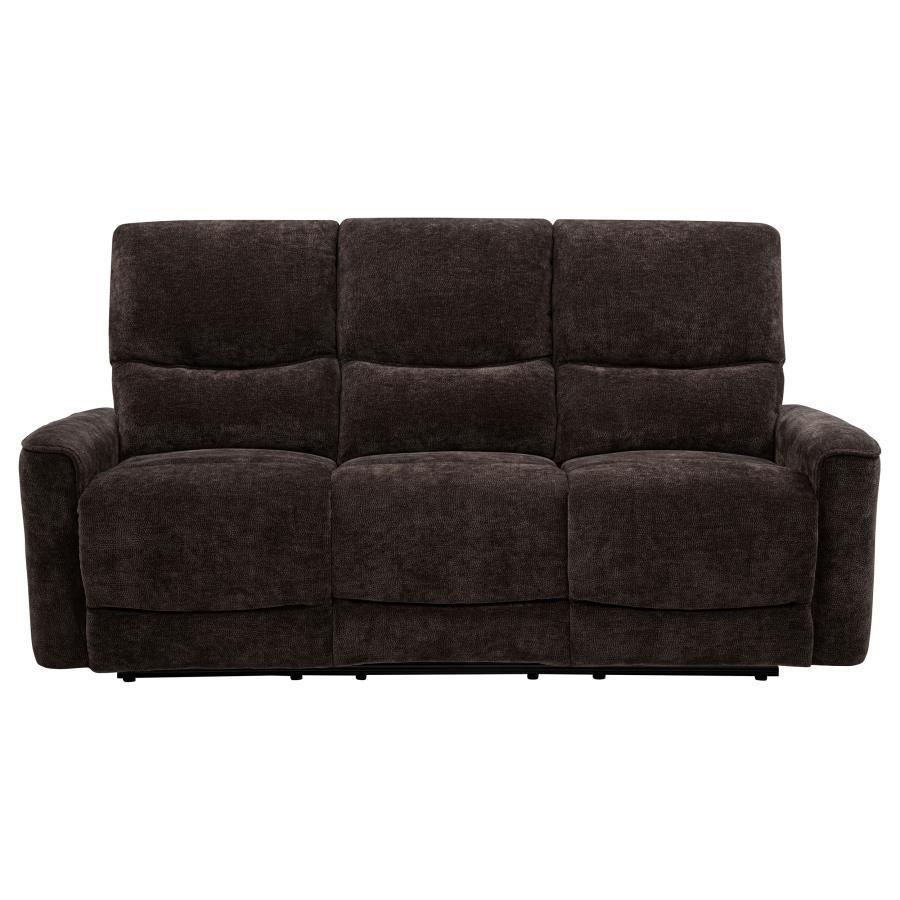 Navarro - Chenille Upholstered Reclining Sofa Reclining Sofas by Coaster Fine Furniture - Walls Furniture & Mattress