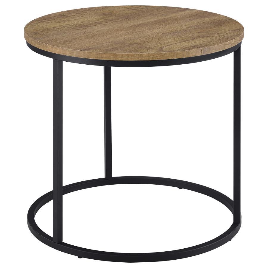 Lainey - Round Occasional Side End Table - Mango End Tables by Coaster Fine Furniture - Walls Furniture & Mattress