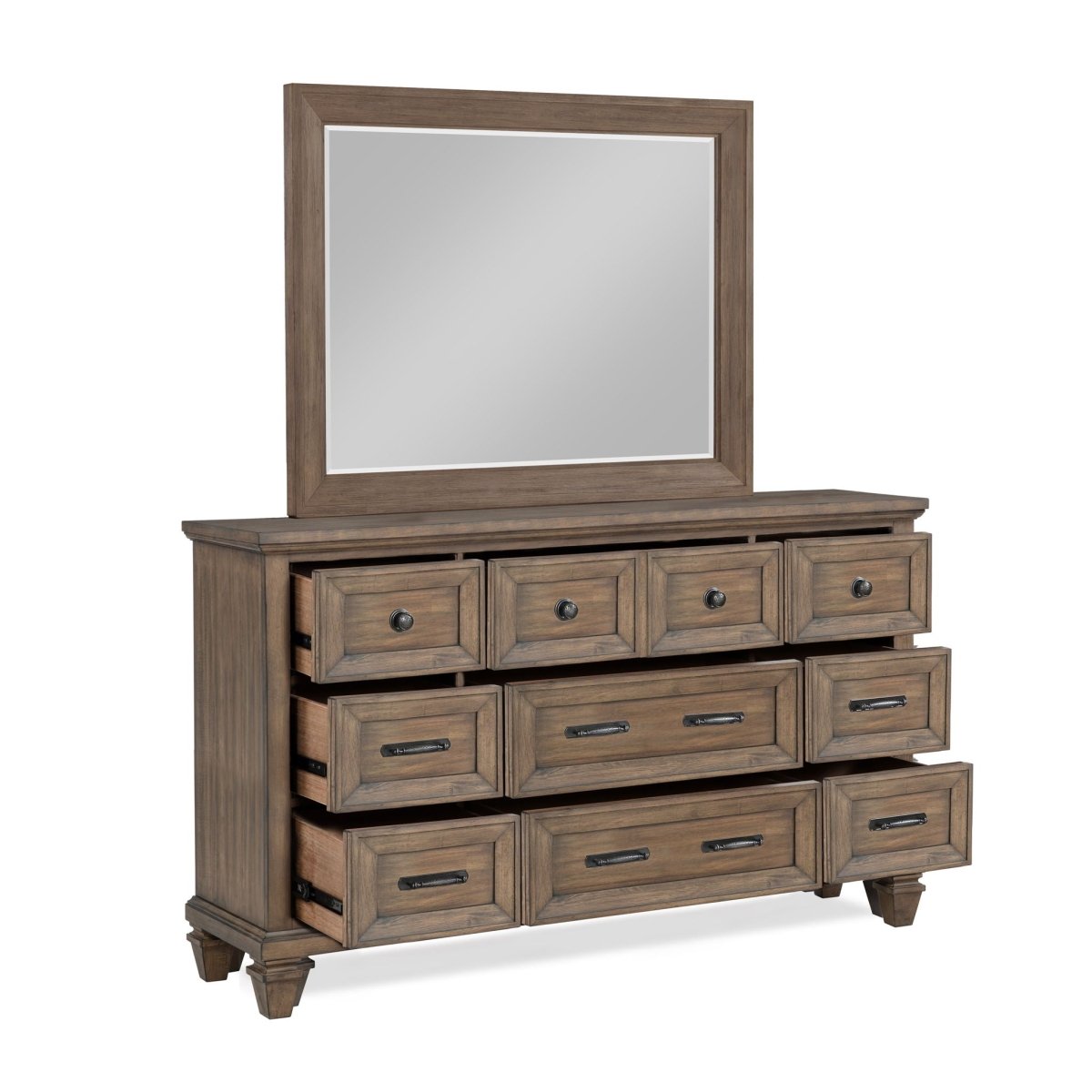 Mariana - Dresser & Mirror Dresser & Mirror by New Classic - Walls Furniture & Mattress