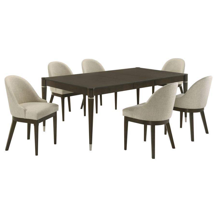 Reseda - Rectangular Dining Set 7 Piece Dining Room Sets by Coaster Fine Furniture - Walls Furniture & Mattress