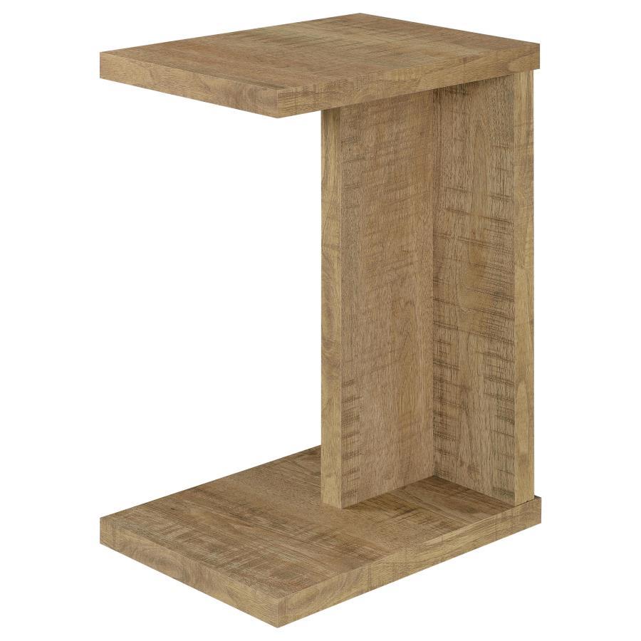 Clower - Engineered Wood C - Shaped Sofa Side Table Side Tables by Coaster Fine Furniture - Walls Furniture & Mattress