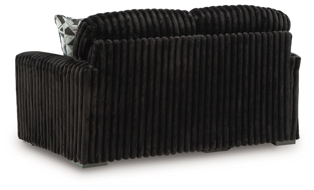 Midnight - Madness - Loveseat Stationary Loveseats by Signature Design by Ashley® - Walls Furniture & Mattress