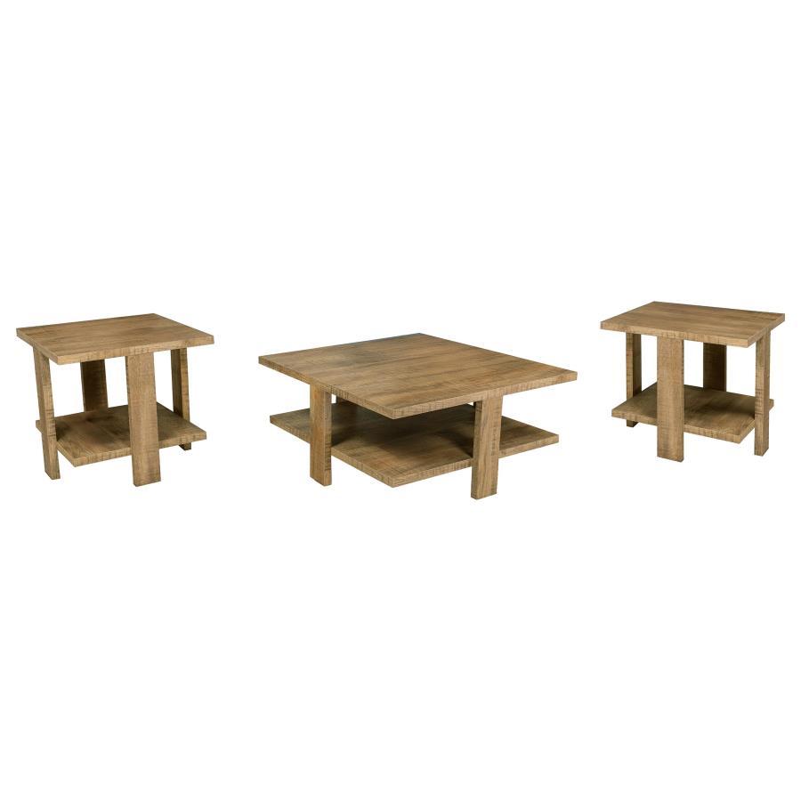 Dawn - Round Coffee Table Set Table Sets by Coaster Fine Furniture - Walls Furniture & Mattress