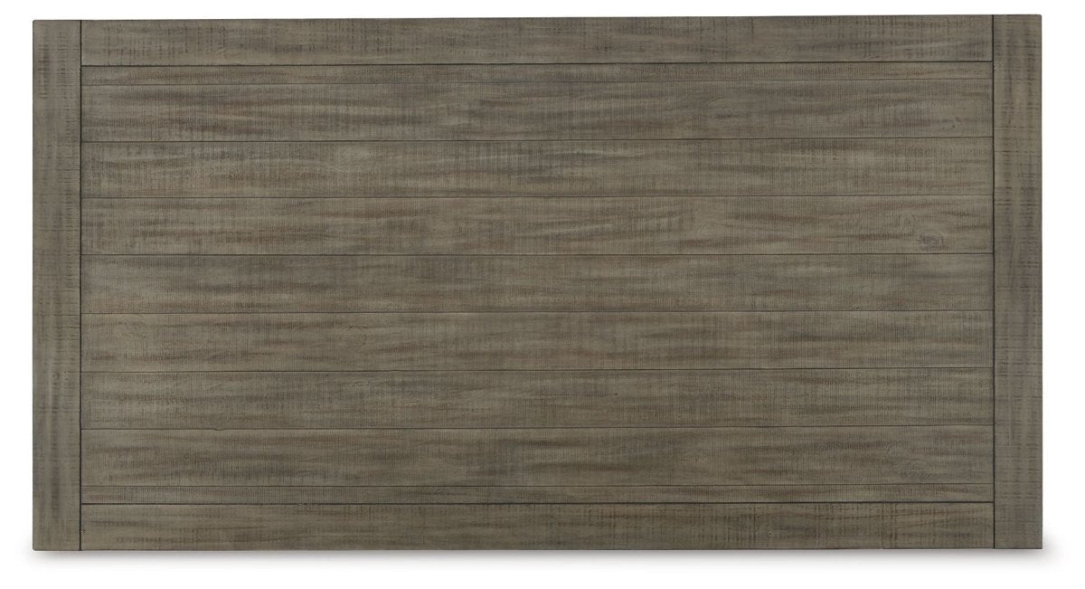 Krystanza - Rectangular Dining Room Table - Weathered Gray Dining Tables by Millennium® by Ashley - Walls Furniture & Mattress
