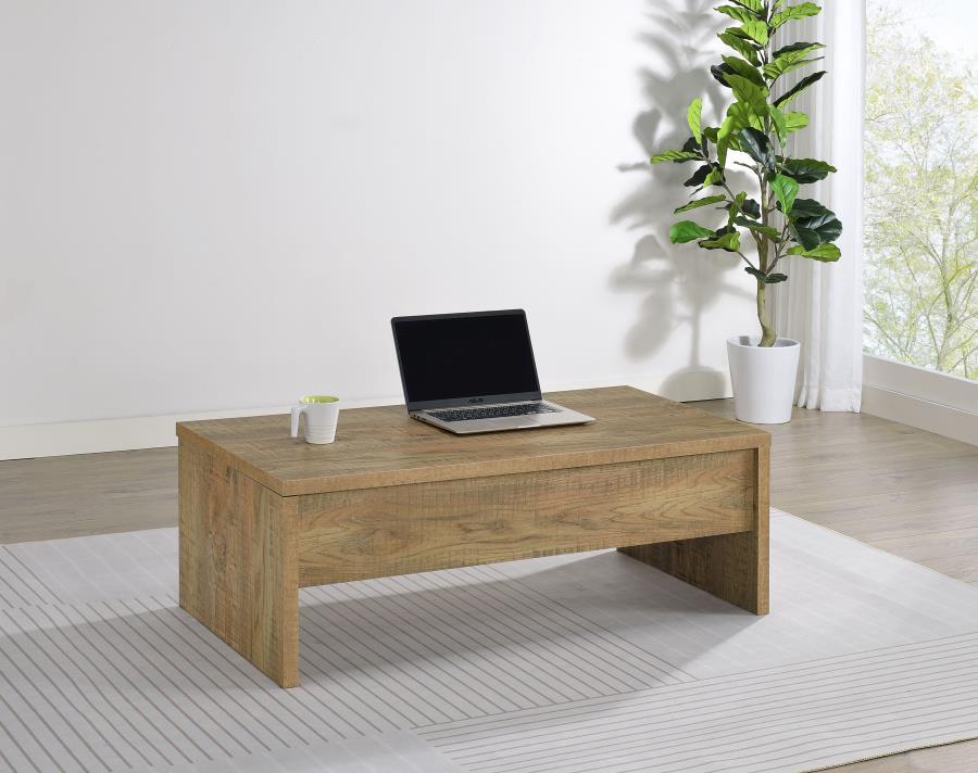 Canoga - Engineered Wood Lift Top Cocktail Coffee Table - Mango Coffee Tables by Coaster Fine Furniture - Walls Furniture & Mattress