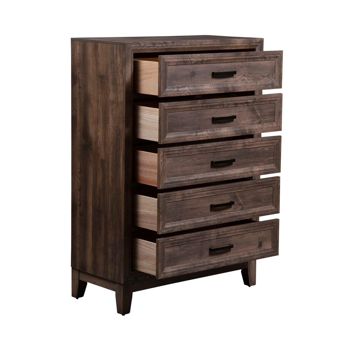 Ridgecrest - 5 Drawer Chest - Light Brown Accent Chests by Liberty Furniture - Walls Furniture & Mattress