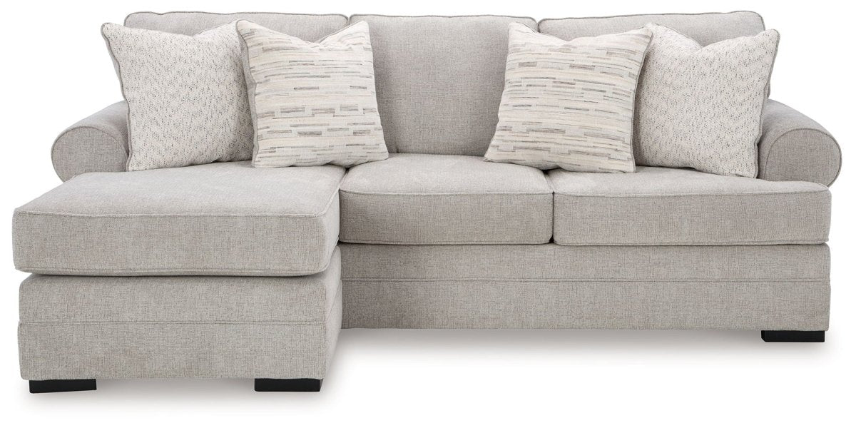 Eastonbridge - Sofa Chaise - Shadow Stationary Sofas by Benchcraft® - Walls Furniture & Mattress