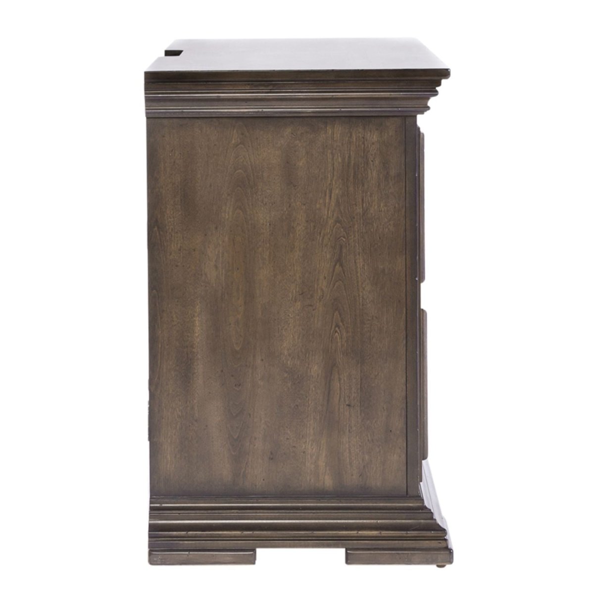 Big Valley - 2 Drawer Night Stand w/ Charging Station Nightstands w/ Charging Stations by Liberty Furniture - Walls Furniture & Mattress