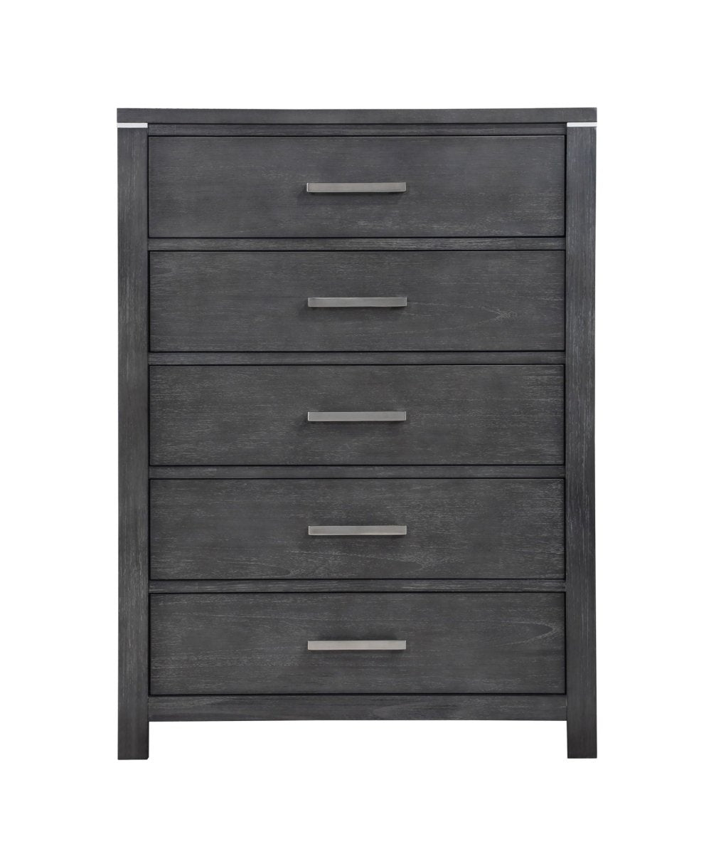 Odessa - Chest - Charcoal Accent Chests by New Classic - Walls Furniture & Mattress