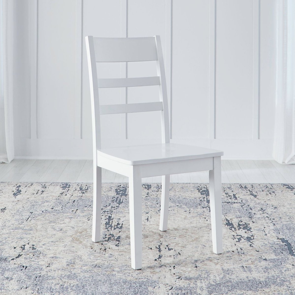 Landale - Ladderback Side Chair (RTA) - White Side Chairs by Liberty Furniture - Walls Furniture & Mattress