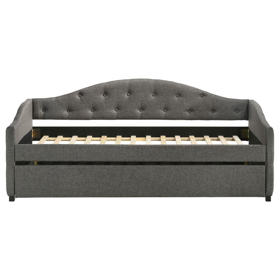 Sadie - Upholstered Daybed With Trundle Daybeds by CoasterEveryday - Walls Furniture & Mattress