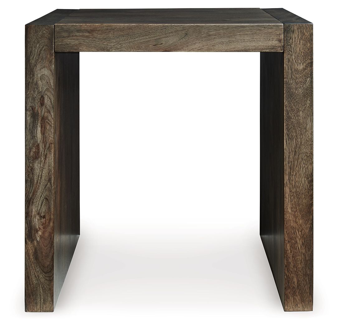Dreggan - Square End Table - Brown End Tables by Signature Design by Ashley® - Walls Furniture & Mattress