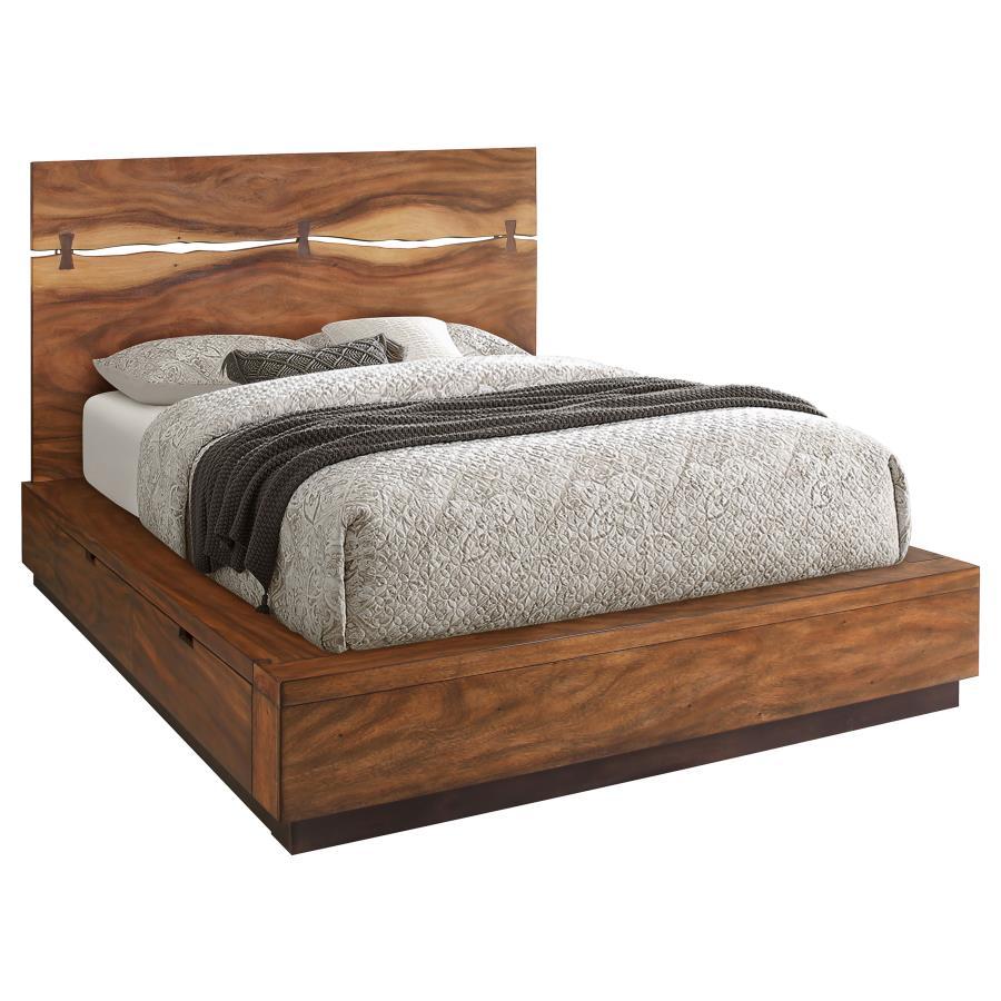 Winslow - Wood Storage Panel Bed Storage Beds by CoasterElevations - Walls Furniture & Mattress