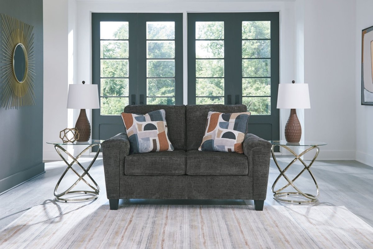 Erinslane - Loveseat Stationary Loveseats by Benchcraft® - Walls Furniture & Mattress