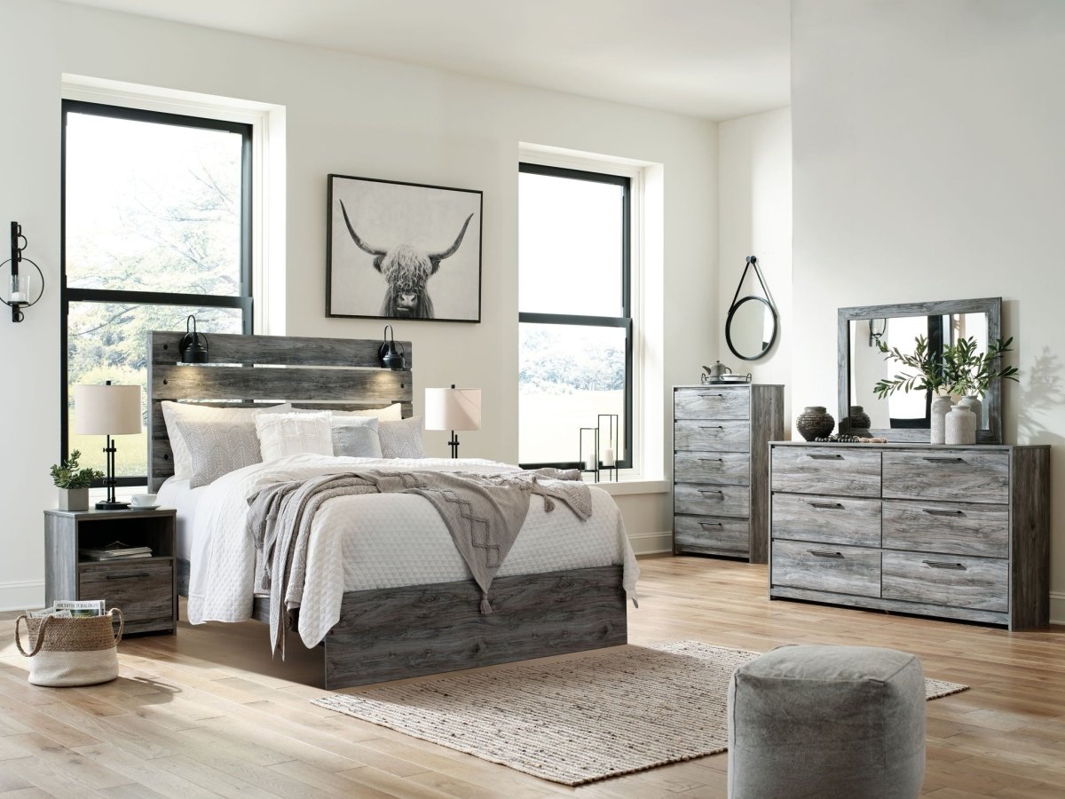Baystorm - Six Smooth Drawer Dresser Dressers by Signature Design by Ashley® - Walls Furniture & Mattress