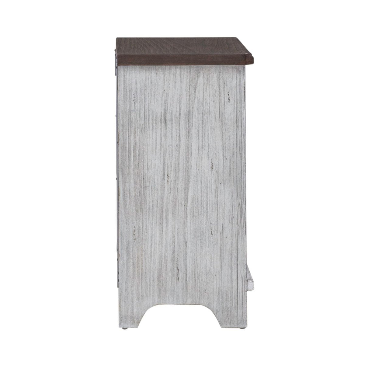 River Place - Right Pier Base - White Piers by Liberty Furniture - Walls Furniture & Mattress