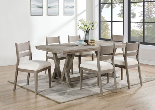Cornelia - Rectangular Dining Table Set 5 Piece Dining Room Sets by CoasterEveryday - Walls Furniture & Mattress