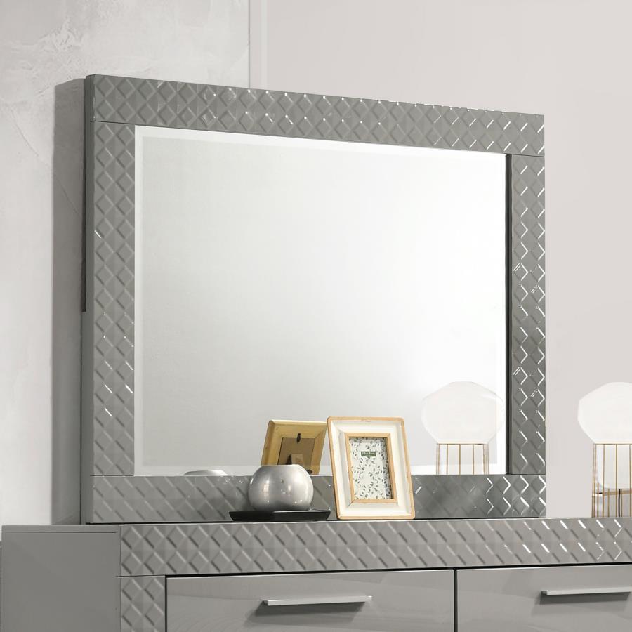 Ives - Dresser Mirror Bedroom Mirrors by Coaster Fine Furniture - Walls Furniture & Mattress