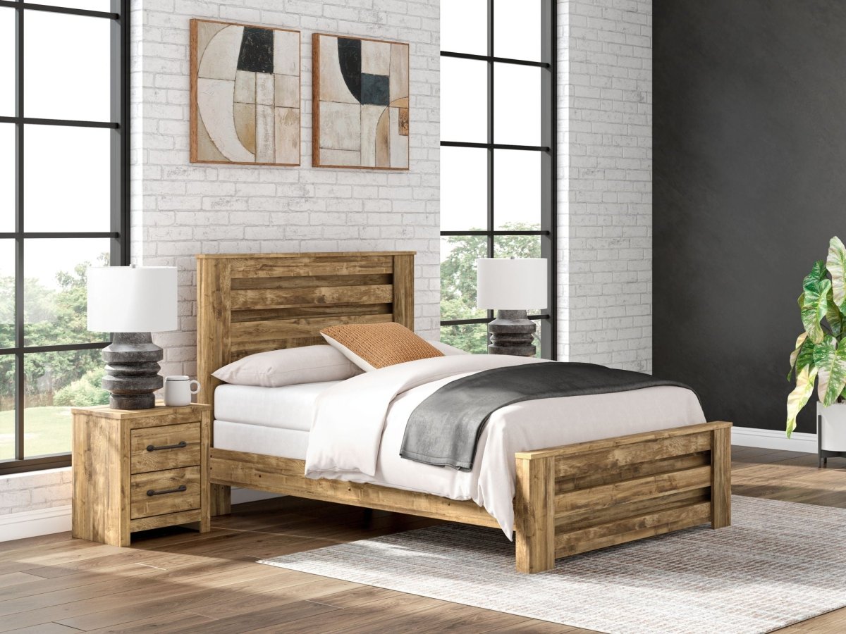 Maystonna - Panel Bed Panel Beds by Signature Design by Ashley® - Walls Furniture & Mattress