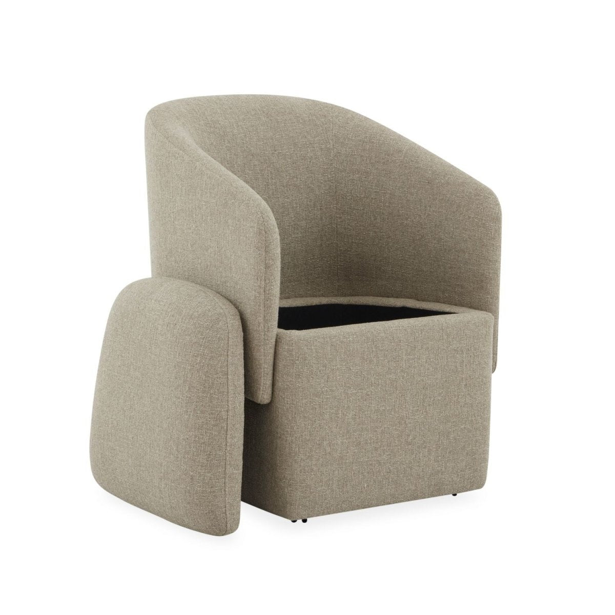 Accent Dining - Accent Storage Dining Chair With Casters Arm Chairs by Liberty Furniture - Walls Furniture & Mattress