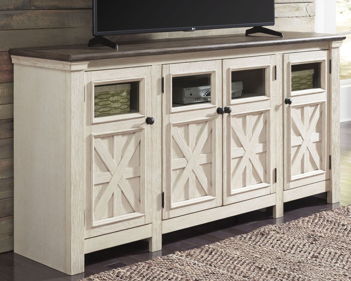 Bolanburg - TV Stand TV Stands by Signature Design by Ashley® - Walls Furniture & Mattress