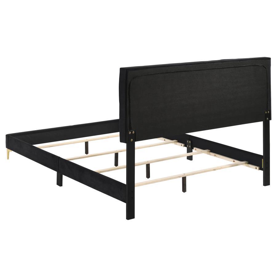 Kendall - Panel Upholstered Bed Upholstered Beds by CoasterEveryday - Walls Furniture & Mattress