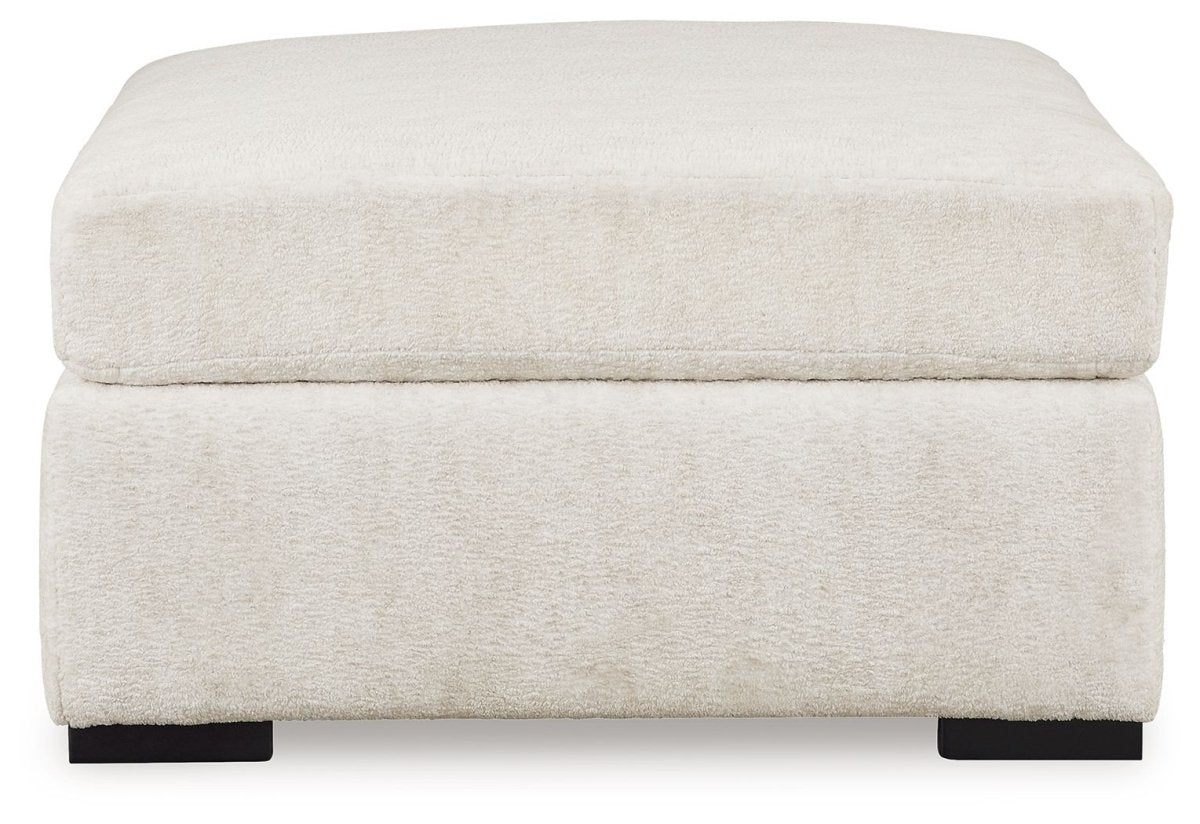 Chessington - Oversized Accent Ottoman - Ivory Accent Ottomans by Signature Design by Ashley® - Walls Furniture & Mattress