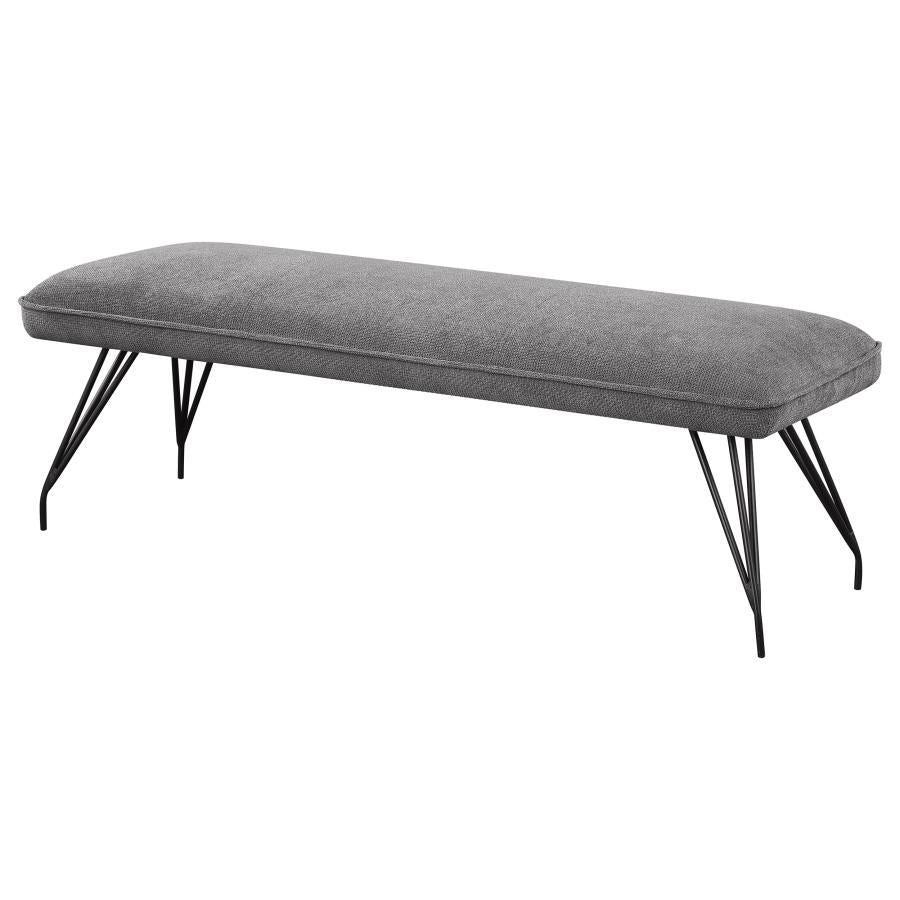 Dodson - Fabric Upholstered Dining Bench Upholstered Benches by Coaster Fine Furniture - Walls Furniture & Mattress