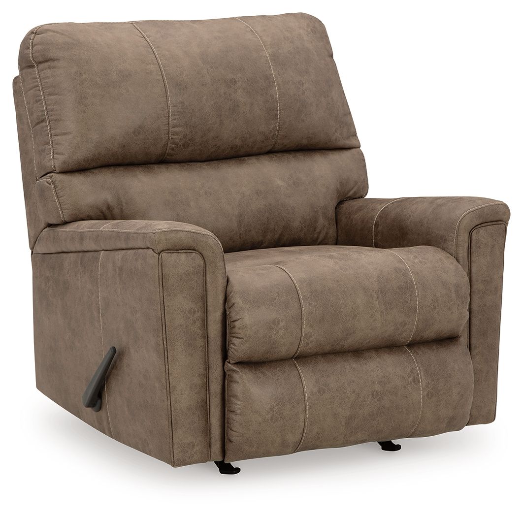 Navi - Fossil - Rocker Recliner Rocker Chairs by Signature Design by Ashley® - Walls Furniture & Mattress