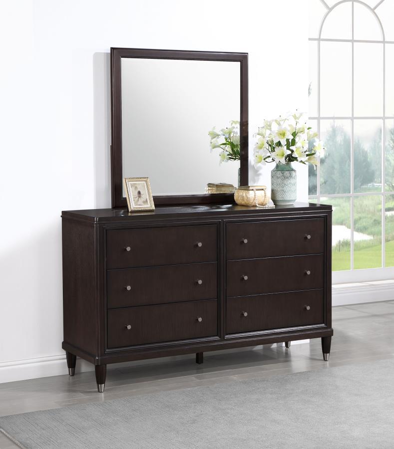 Emberlyn - 6 - Drawer Dresser Dressers by Coaster Fine Furniture - Walls Furniture & Mattress