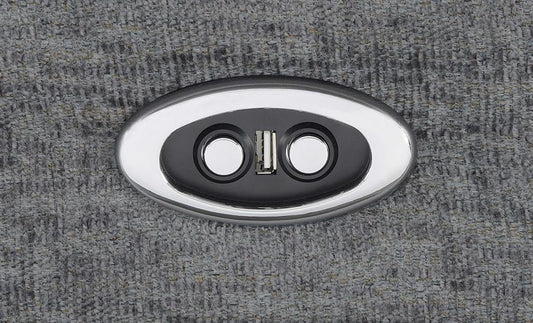 Bahrain - Upholstered Motion Loveseat Reclining Loveseats by CoasterEssence - Walls Furniture & Mattress