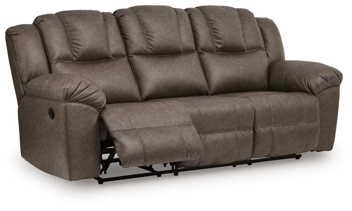Lowilla - Reclining Sofa - Driftwood Reclining Sofas by Signature Design by Ashley® - Walls Furniture & Mattress