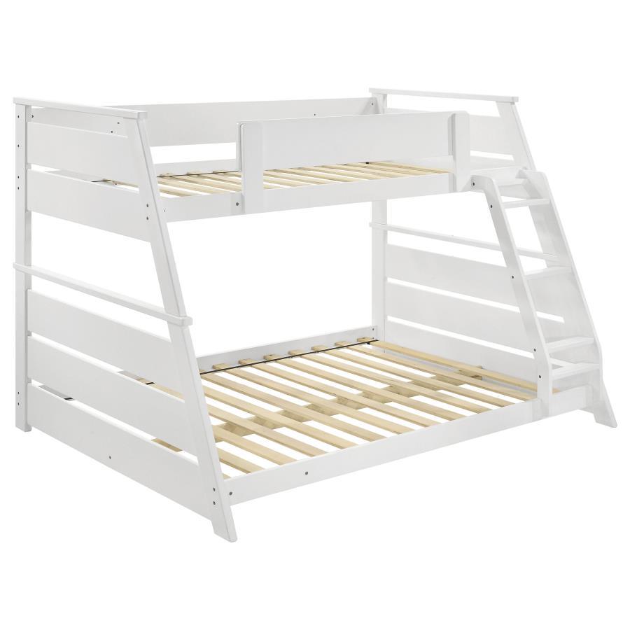 Holden - Wood Veneer Bunk Bed Bunk Beds by Coaster Fine Furniture - Walls Furniture & Mattress