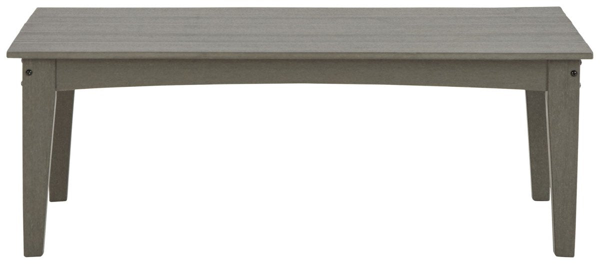 Visola - Rectangular Cocktail Table - Gray Coffee Tables by Signature Design by Ashley® - Walls Furniture & Mattress