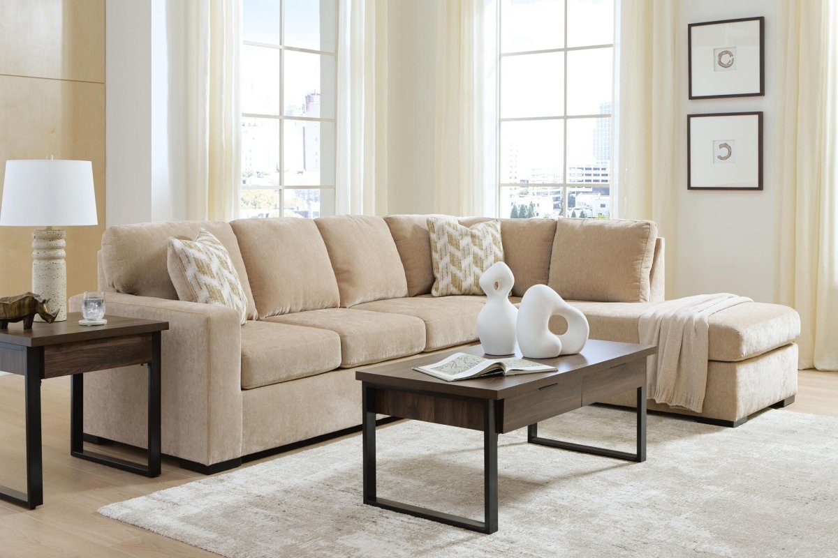 Bridgepoint - Sectional Stationary Sectionals by Signature Design by Ashley® - Walls Furniture & Mattress