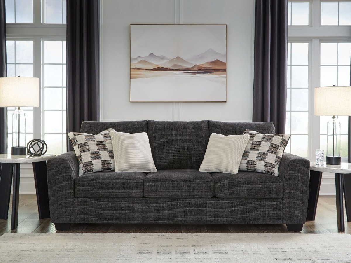 Loreo - Living Room Set Stationary Chair & Ottoman by Benchcraft® - Walls Furniture & Mattress