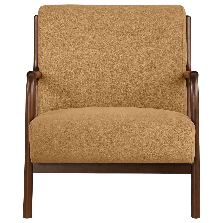 Foster - Upholstered Wood Frame Accent Chair Accent Chairs by CoasterEveryday - Walls Furniture & Mattress