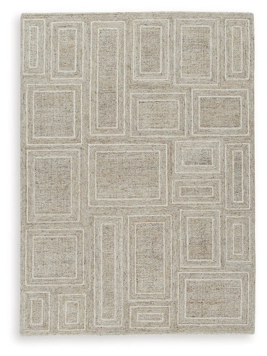 Brickburgh - Area Rug Area Rugs by Signature Design by Ashley® - Walls Furniture & Mattress